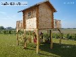 Casetta modello per bambini 182x254 cliente palafitta