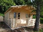 Casetta Pordenone 5x5 veranda Casetta modello Pordenone 5x5 veranda aggiuntiva