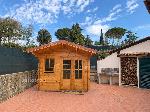 Casetta modello Roma 3x3 grondaia colore rame