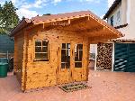 Casetta modello Roma 3x3 lattoneria colore rame