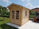 Casetta modello Trento 2x3 blockhouse incastro