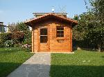 Casetta Verona 3x25 davanti Casetta modello Verona 3x25 davanti
