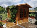 Casetta modello Vicenza 22x22 giardino