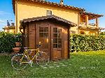 Casetta modello Vicenza 22x22 noce impregnante