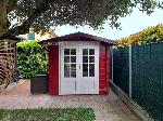 Casetta modello Vicenza 22x22 rossa bianca