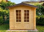 Casetta modello Vicenza 22x22 scossalina frontale