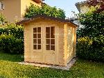 Casetta modello Vicenza 22x22 scossaline