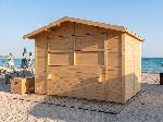 Chiosco modello Cortina 3x2 18mm mare