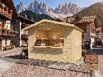 Chiosco modello Cortina 3x2 18mm montano