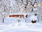Garage modello Varese 4x6 con neve