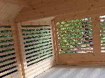 Legnaia 4x5 interno Legnaia modello 4x5 interno pareti