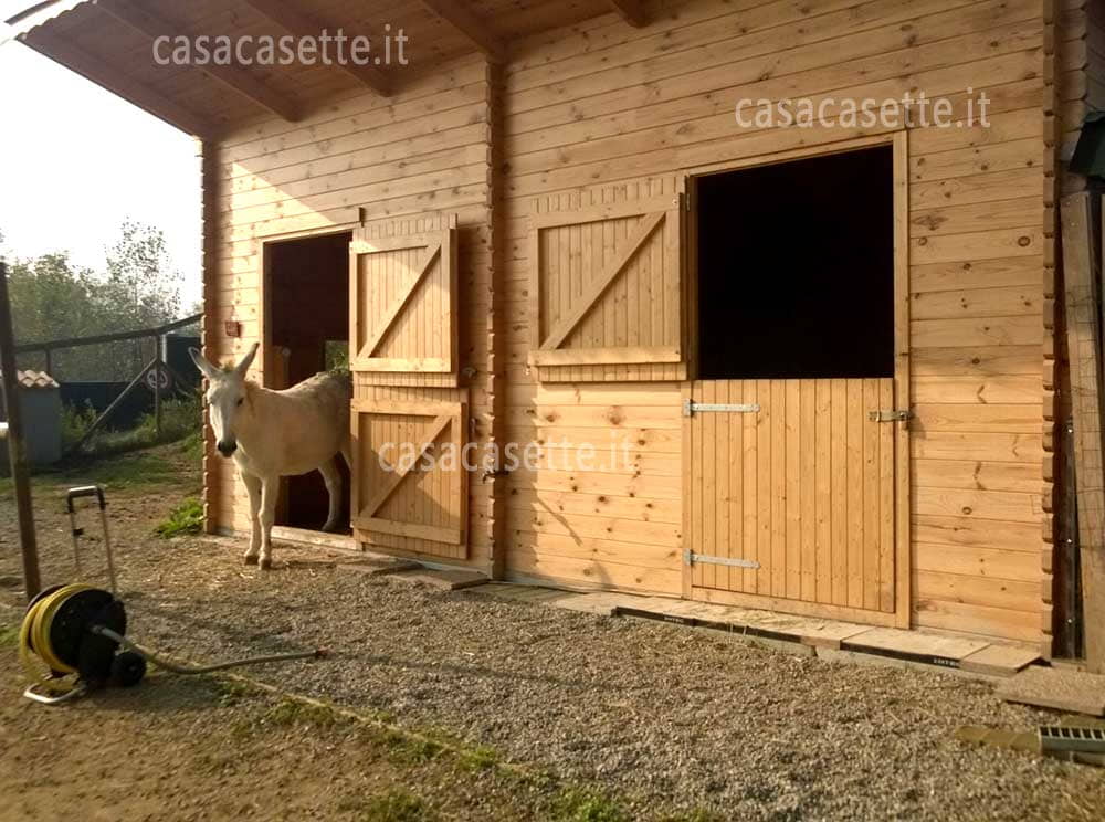 Box Cavalli 7x3 incastro Box Cavalli modello 7x3 incastro blockhouse