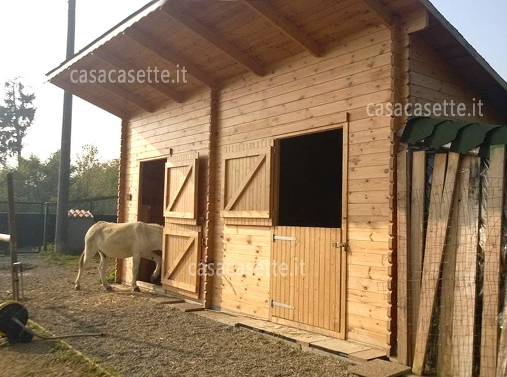 Box Cavalli 7x3 massello Box Cavalli modello 7x3 massello naturale