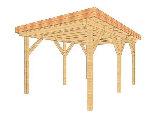 Carport 4x6 135mm 1 Carport 4x6 135mm