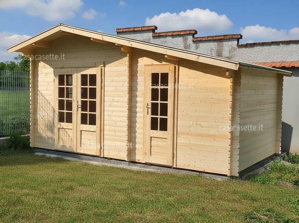 Casetta modello Ancona 5x3 van.2 doppio vano