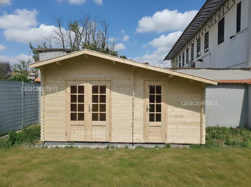 Casetta modello Ancona 5x3 van.2 frontale massello