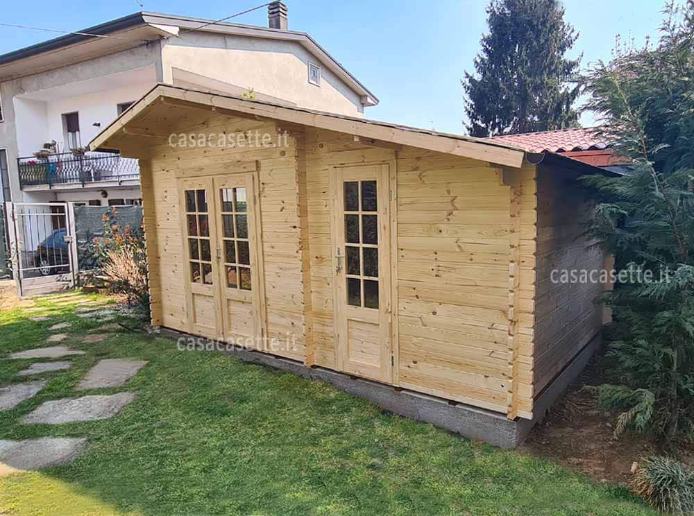 Casetta Ancona 5x3 van.2 naturale Casetta modello Ancona 5x3 van.2 naturale neutro