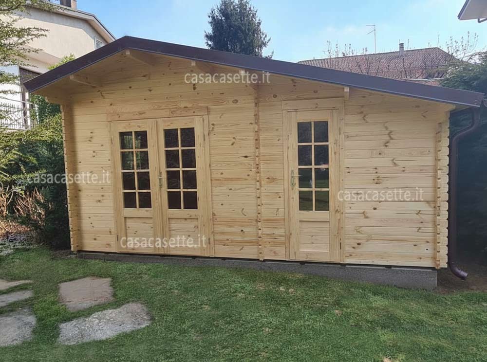 Casetta modello Ancona 5x3 van.2 scossalina acciaio