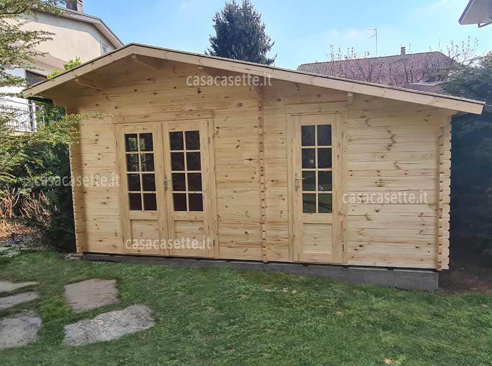 Casetta Ancona 5x3 van.2 tegole Casetta modello Ancona 5x3 van.2 tegole canadesi