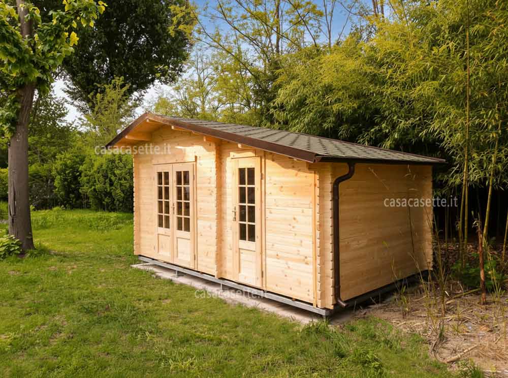 Casetta modello Ancona 5x3 van.2 telaio acciaio