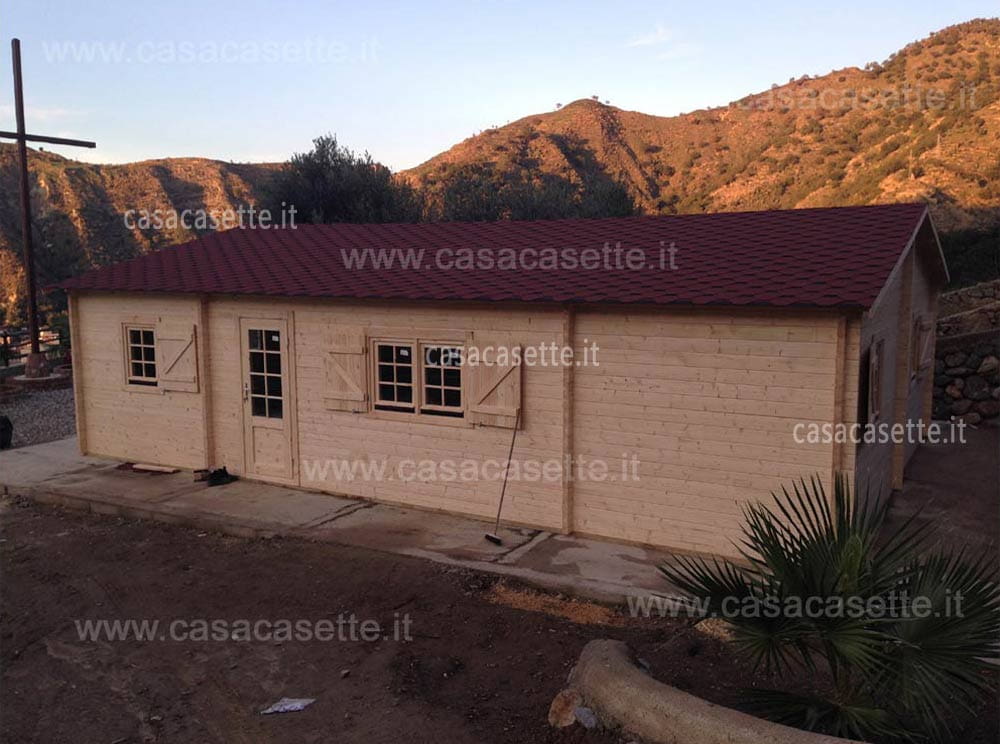 Casetta Arezzo 10x7 incastro Casetta modello Arezzo 10x7 incastro blockhouse