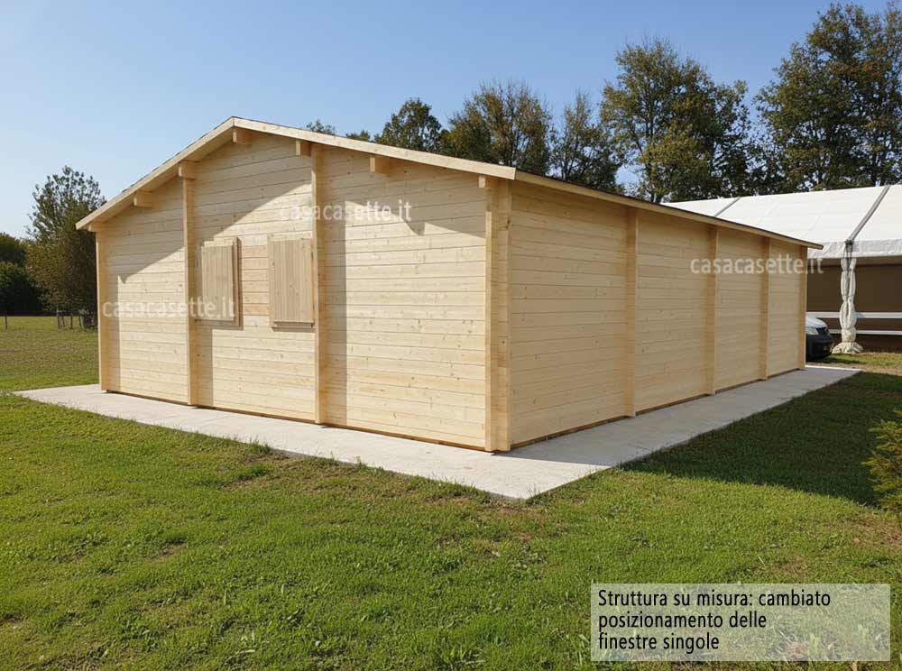 Casetta modello Arezzo 10x7 modificata