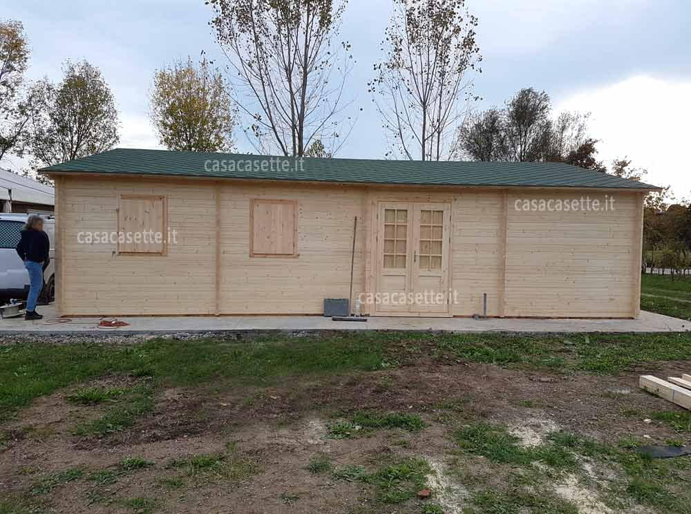 Casetta Arezzo 10x7 naturale Casetta modello Arezzo 10x7 naturale colore