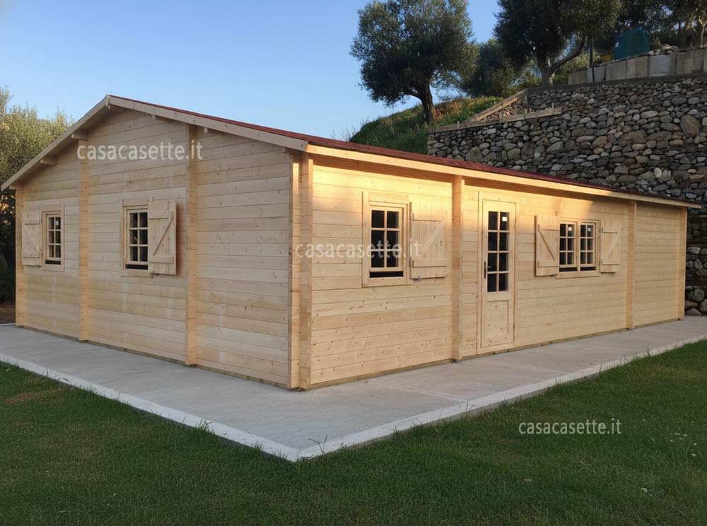 Casetta modello Arezzo 10x7 serramenti