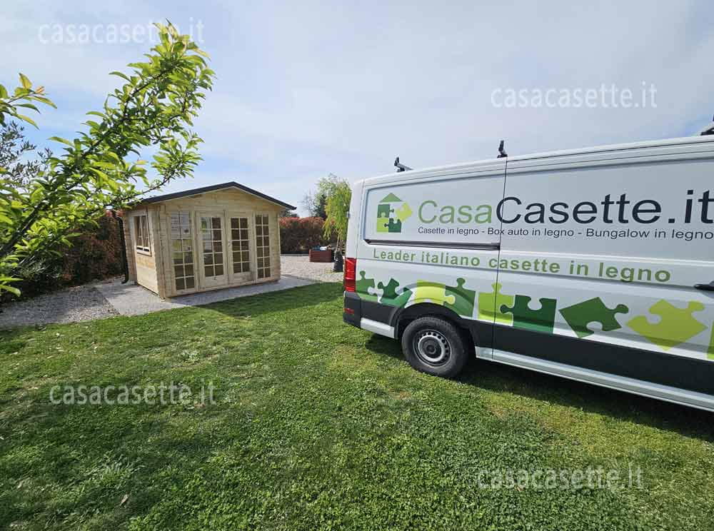 Casetta Bologna 3x3 azienda Casetta modello Bologna 3x3 azienda furgone