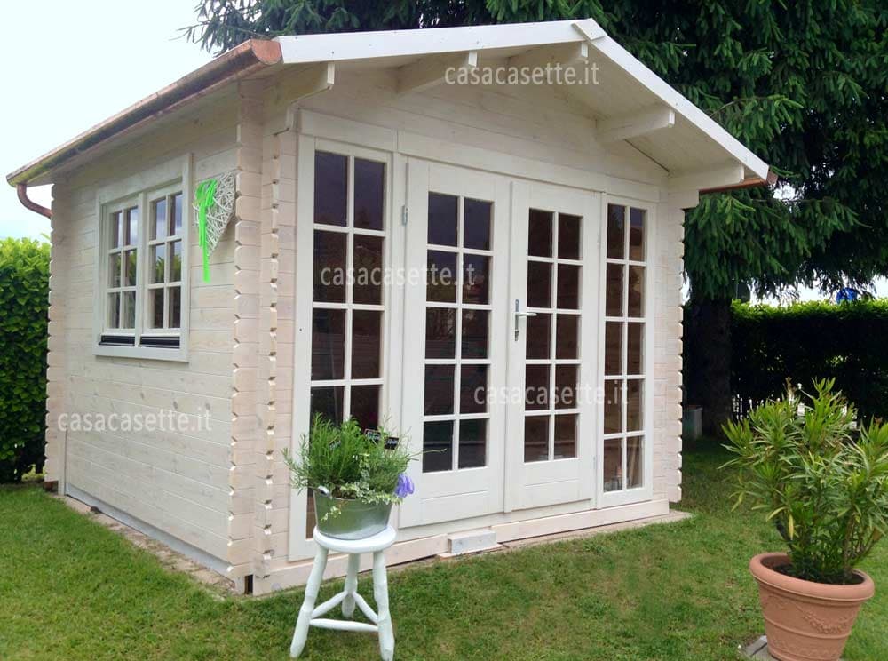 Casetta Bologna 3x3 bianca Casetta modello Bologna 3x3 bianca colore