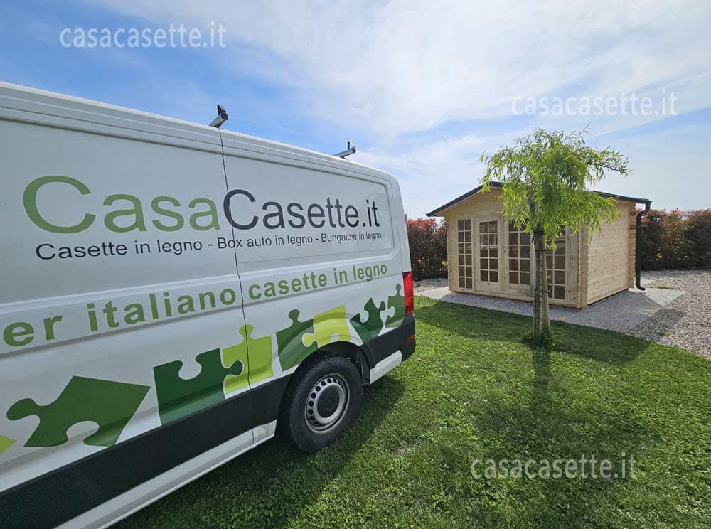 Casetta Bologna 3x3 furgone Casetta modello Bologna 3x3 furgone azienda