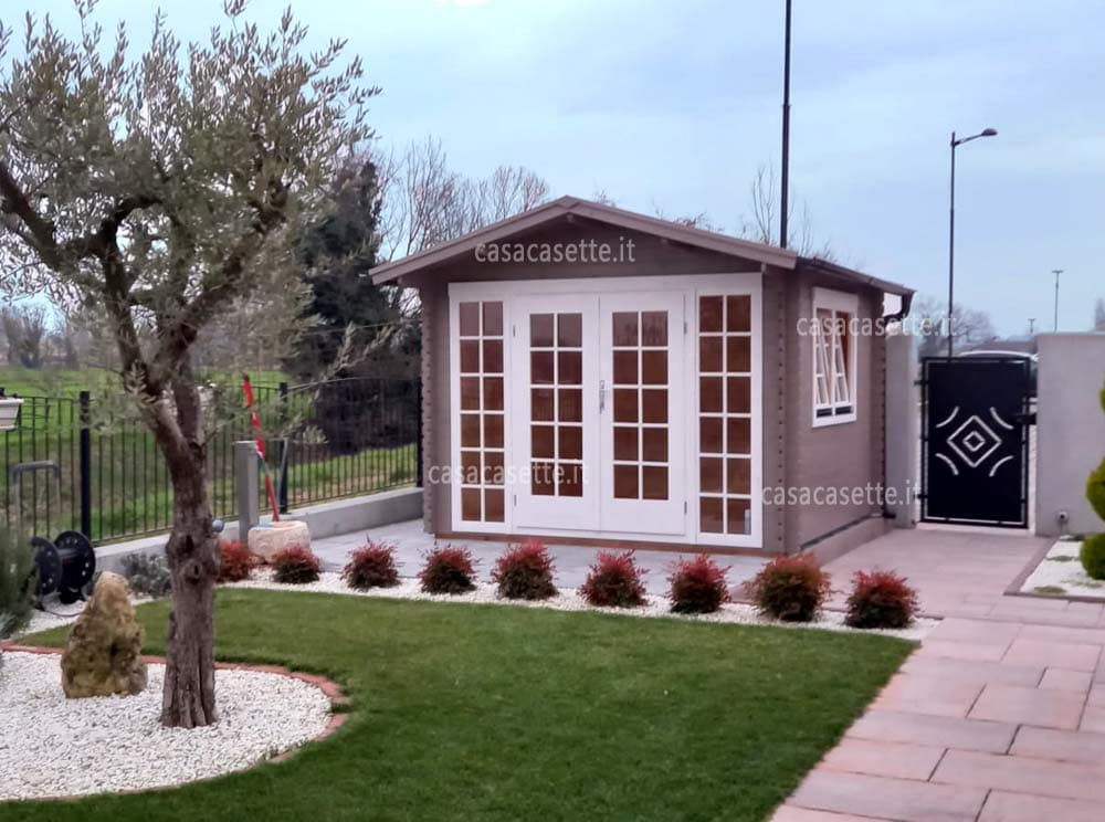 Casetta Bologna 3x3 grigio Casetta modello Bologna 3x3 grigio colore