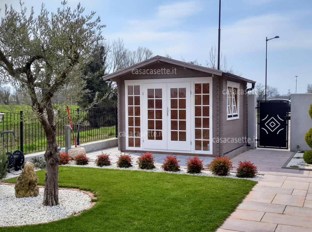 Casetta modello Bologna 3x3 smalto serramenti