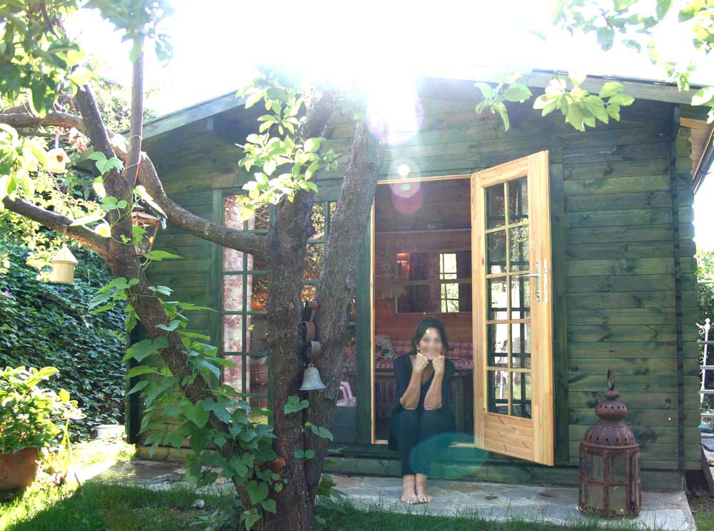 Casetta Bologna 4x3 colore verde Casetta modello Bologna 4x3 colore verde