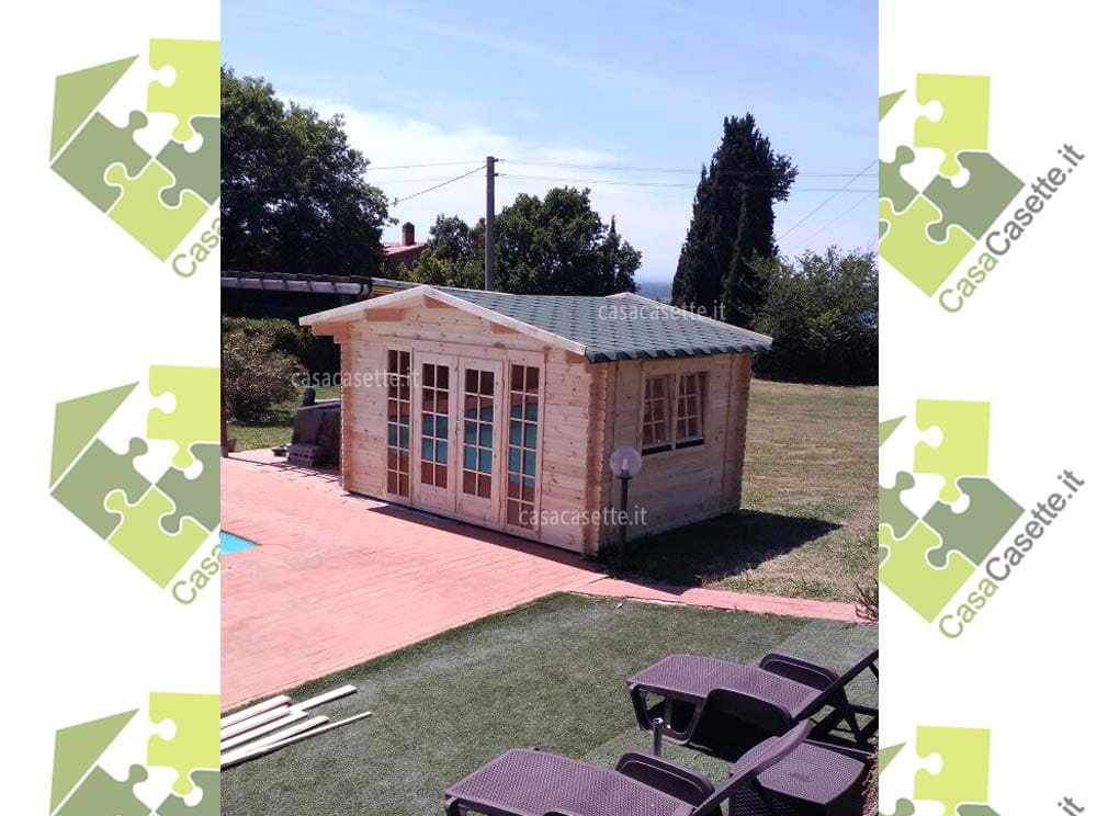 Casetta Bologna 4x3 colore Casetta modello Bologna 4x3 colore neutro