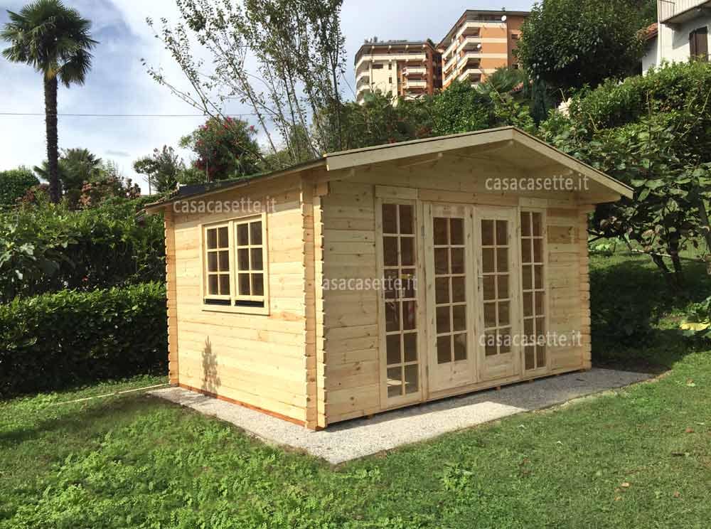 Casetta Bologna 4x3 incastro Casetta modello Bologna 4x3 incastro blockhouse