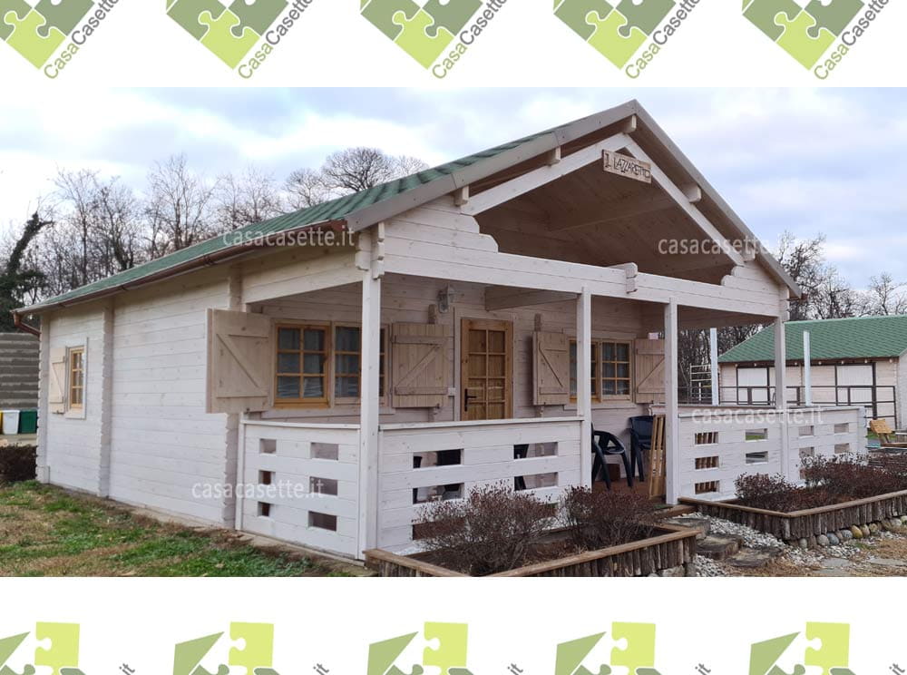 Casetta Brescia 6x6 incastro Casetta modello Brescia 6x6 incastro blockhouse