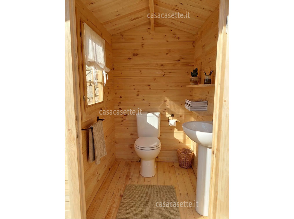 Casetta modello Cremona 15x2 bagno