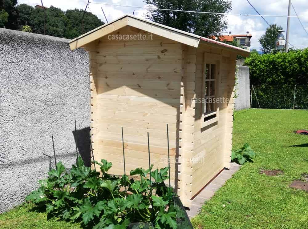 Casetta Cremona 15x2 lato Casetta modello Cremona 15x2 lato dietro