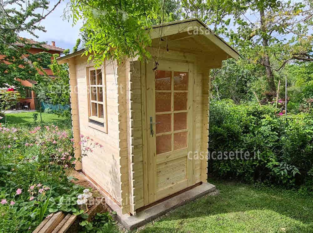 Casetta Cremona 15x2 tegole Casetta modello Cremona 15x2 tegole canadesi