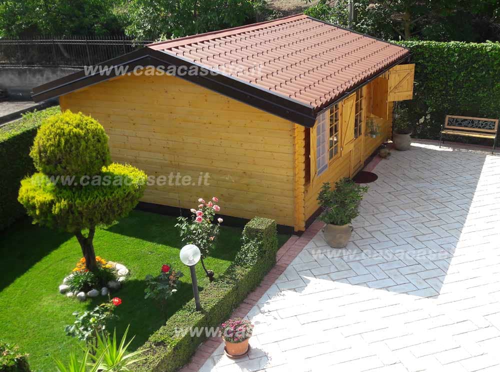 Casetta Cuneo 6x52 miele Casetta modello Cuneo 6x52 miele colore