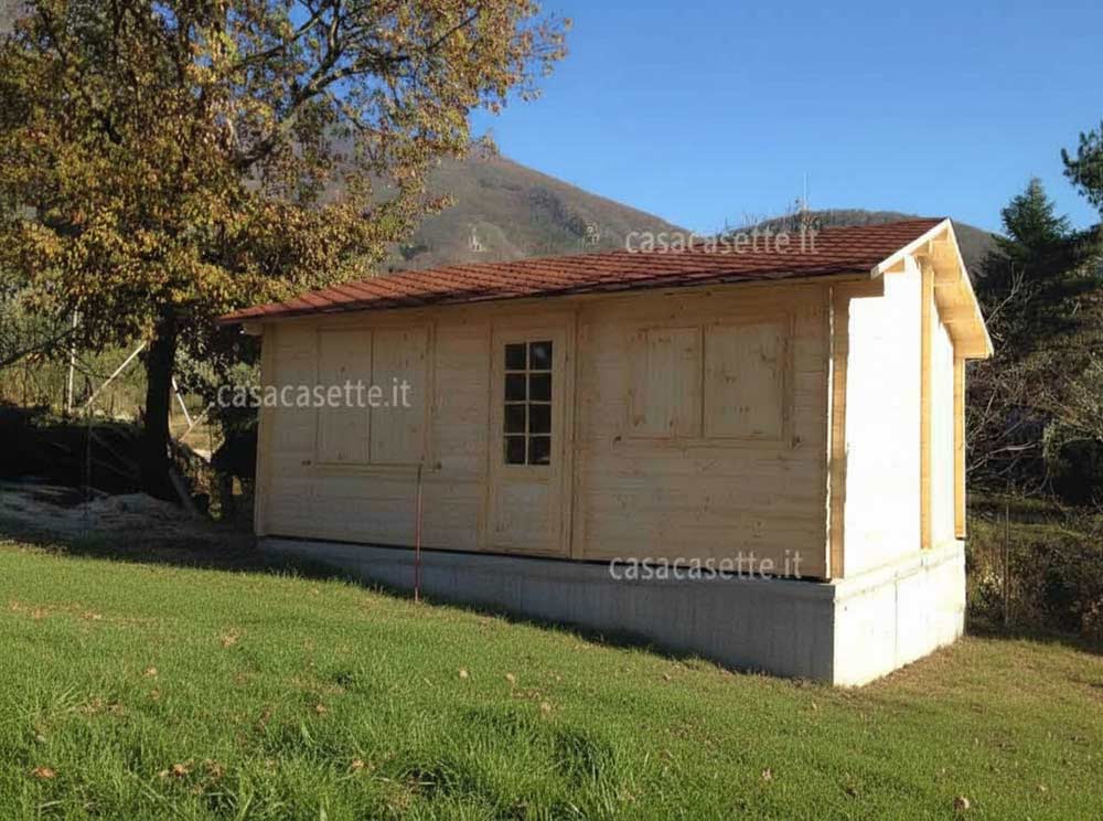 Casetta modello Cuneo 6x52 serramenti
