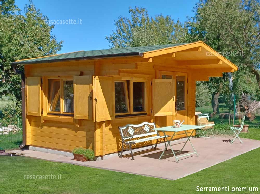 Casetta modello Ferrara 4x3 miele colore