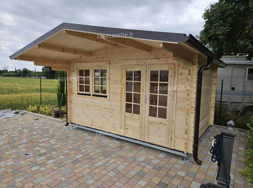 Casetta modello Ferrara 4x3 scossalina moro