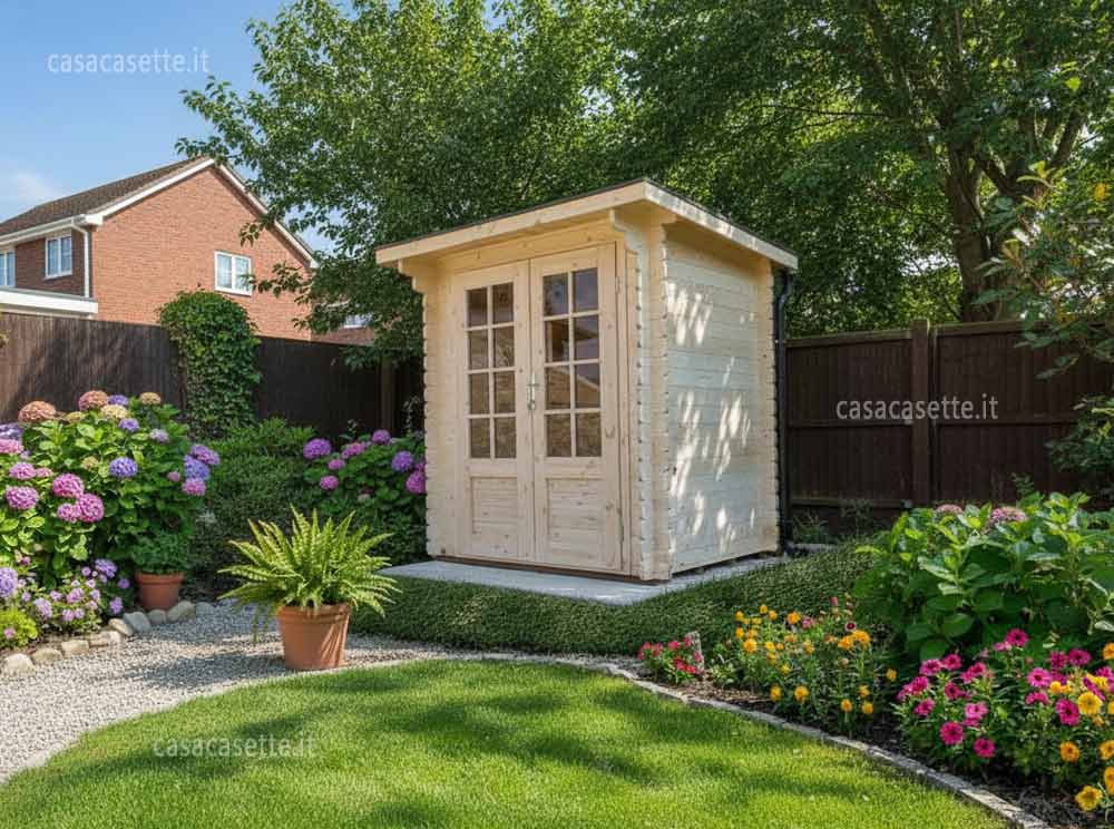 Casetta Friuli 2x15 accessori Casetta modello Friuli 2x15 accessori