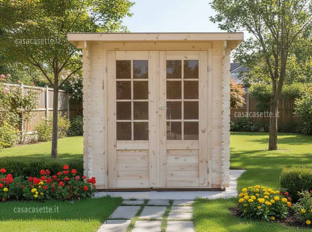 Casetta Friuli 2x15 giardino Casetta modello Friuli 2x15 giardino