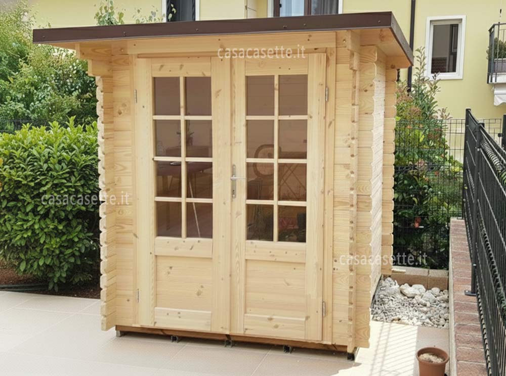 Casetta modello Friuli 2x15 scossalina