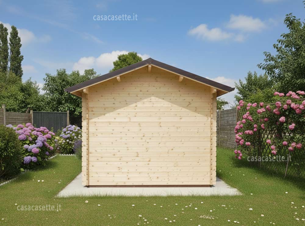 Casetta Grosseto 25x25 dietro Casetta modello Grosseto 25x25 dietro