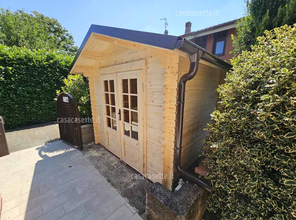 Casetta Grosseto 25x25 massello Casetta modello Grosseto 25x25 massello