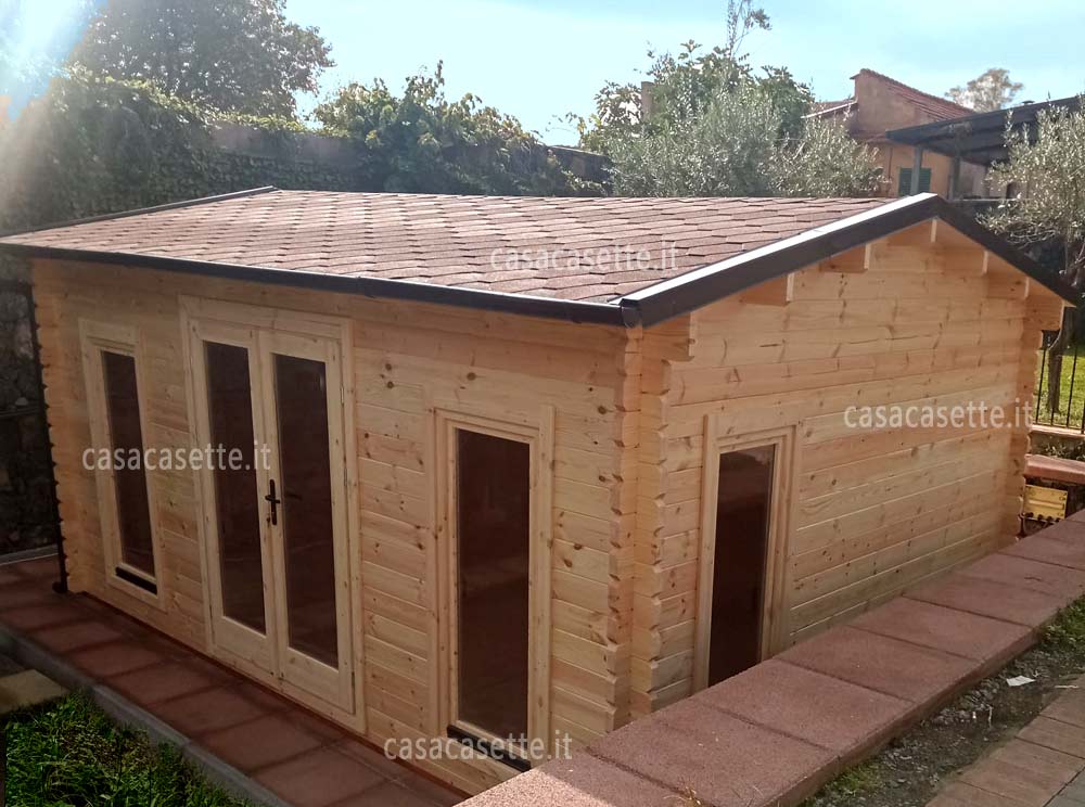 Casetta in legno Siracusa 5x4 Casetta in legno modello Siracusa 5x4